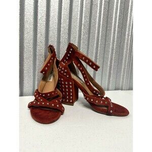 Steve Madden Red Heels Women's 7